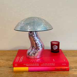 Sofiest Designs Large Mojo Mushroom - Pink/Silver - Cafe Meggo